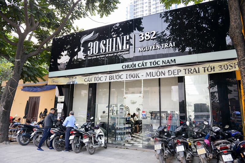 Hệ thống 30SHINE | Chuyên cắt tóc nam đẹp tại Sài Gòn