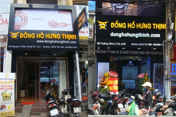 Cửa hàng bán đồng hồ chính hãng uy tín nhất TP. Hồ Chí Minh